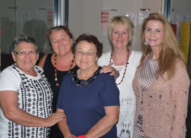 Joy Reid, Liz & Merle McEntyre, Jill Barnes, Debbie Barwick, Mandurah Hunter Indigenous Business Chamber - 2014 